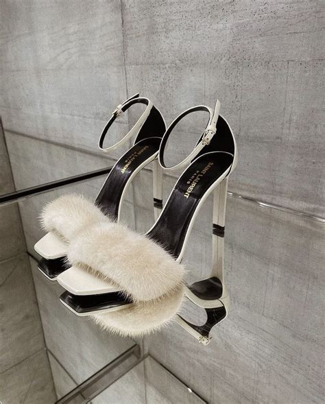 ysl fur slippers|YSL heels price philippines.